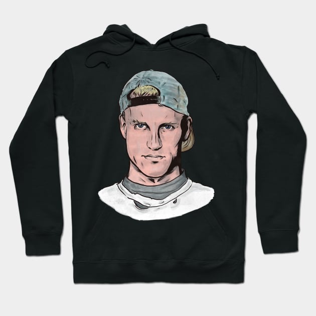 Billy Hoyle Hoodie by Peter Katsanis Art